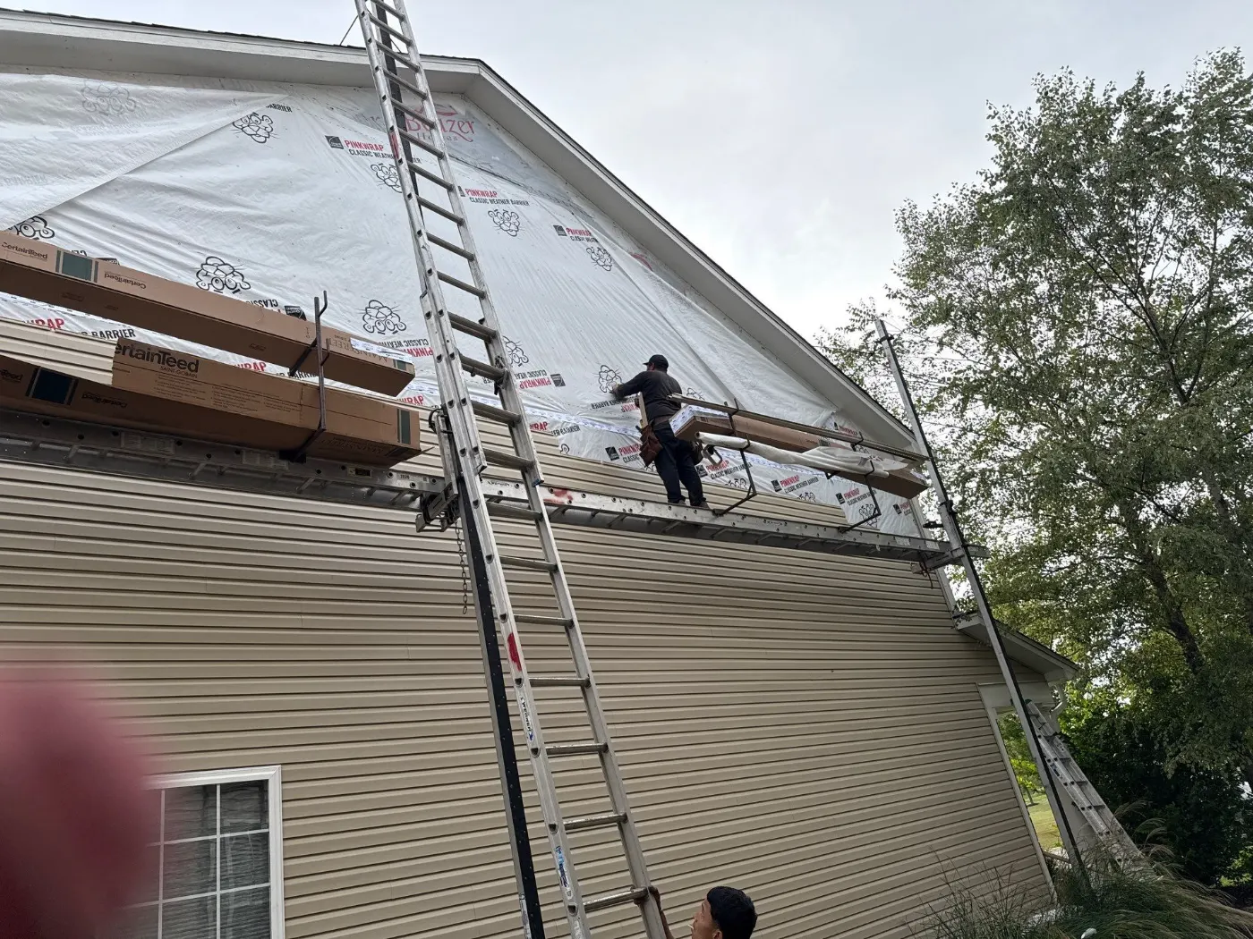 Soffit and fascia work in Sweetbriar